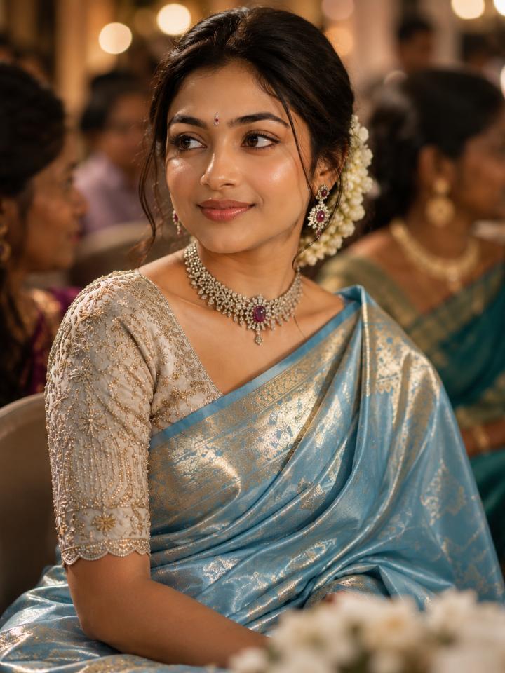 South Indian Wedding Elegance — AI image prompt example