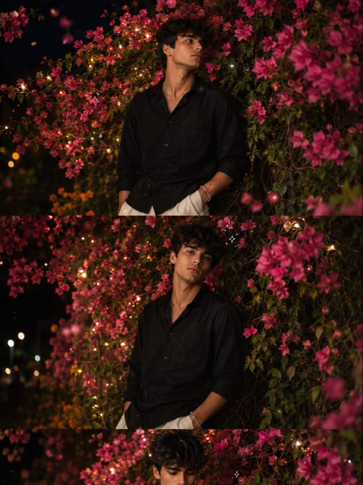 Midnight Bloom Diaries 🌺 — AI image prompt example