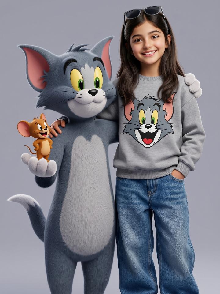 Tom, Jerry, and Friend: The Gray Days Collection — AI image prompt example