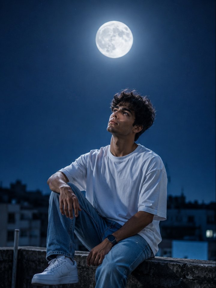Moonlit Dreams — AI image prompt example