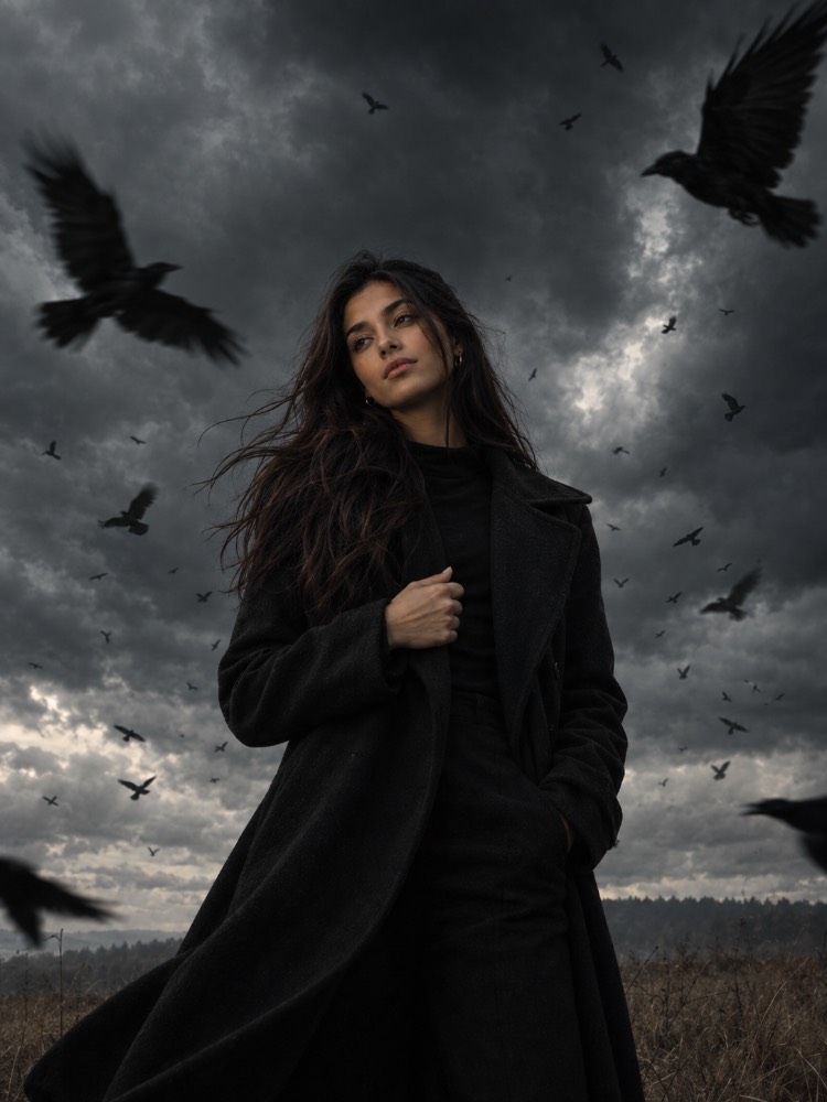 π€π¦ Gothic Storm Queen β Cinematic Dark Portrait