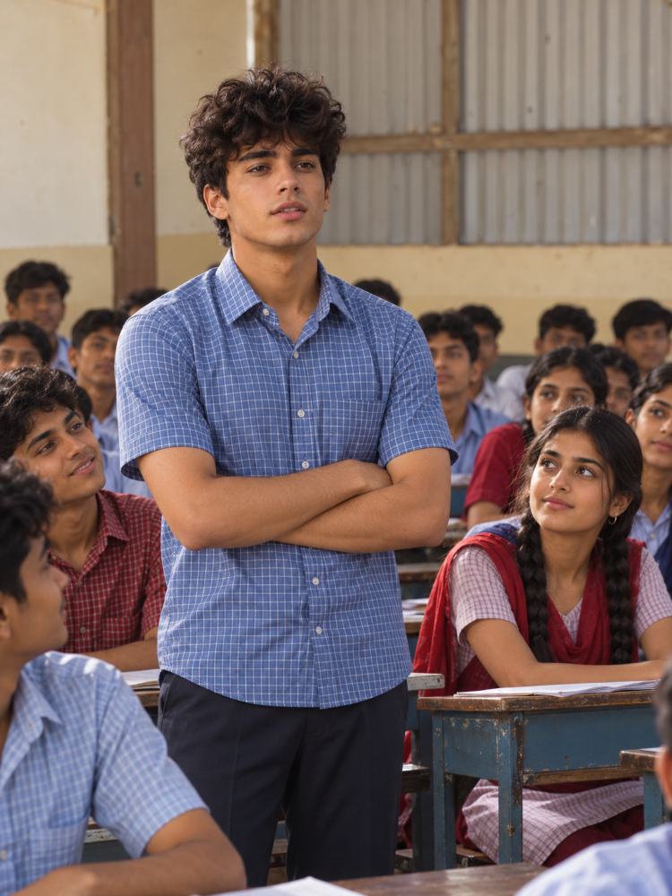 Nostalgic 12th Standard Classroom Memories – AI Photo Prompt | Back to School