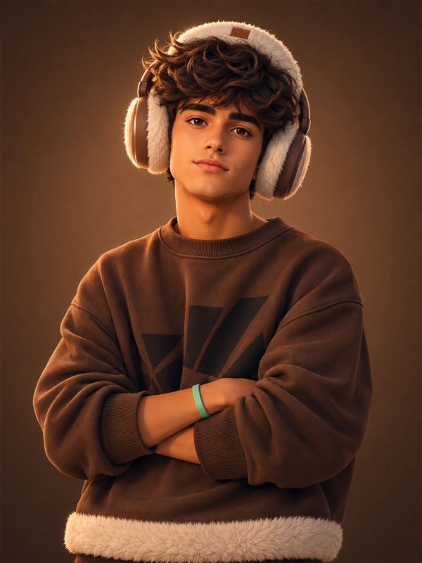 π§Έ Cozy Pixar Portrait β AI image prompt example
