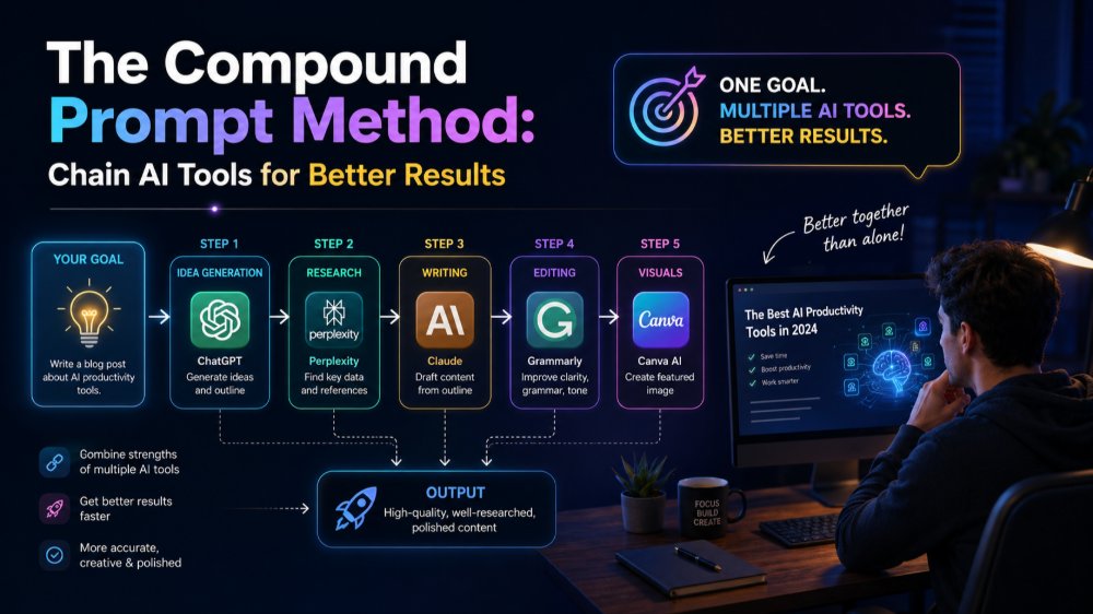 The Compound Prompt Method: Chain AI Tools for Better Results