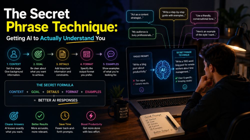 The Secret Phrase Technique: Getting AI to Actually Understand You